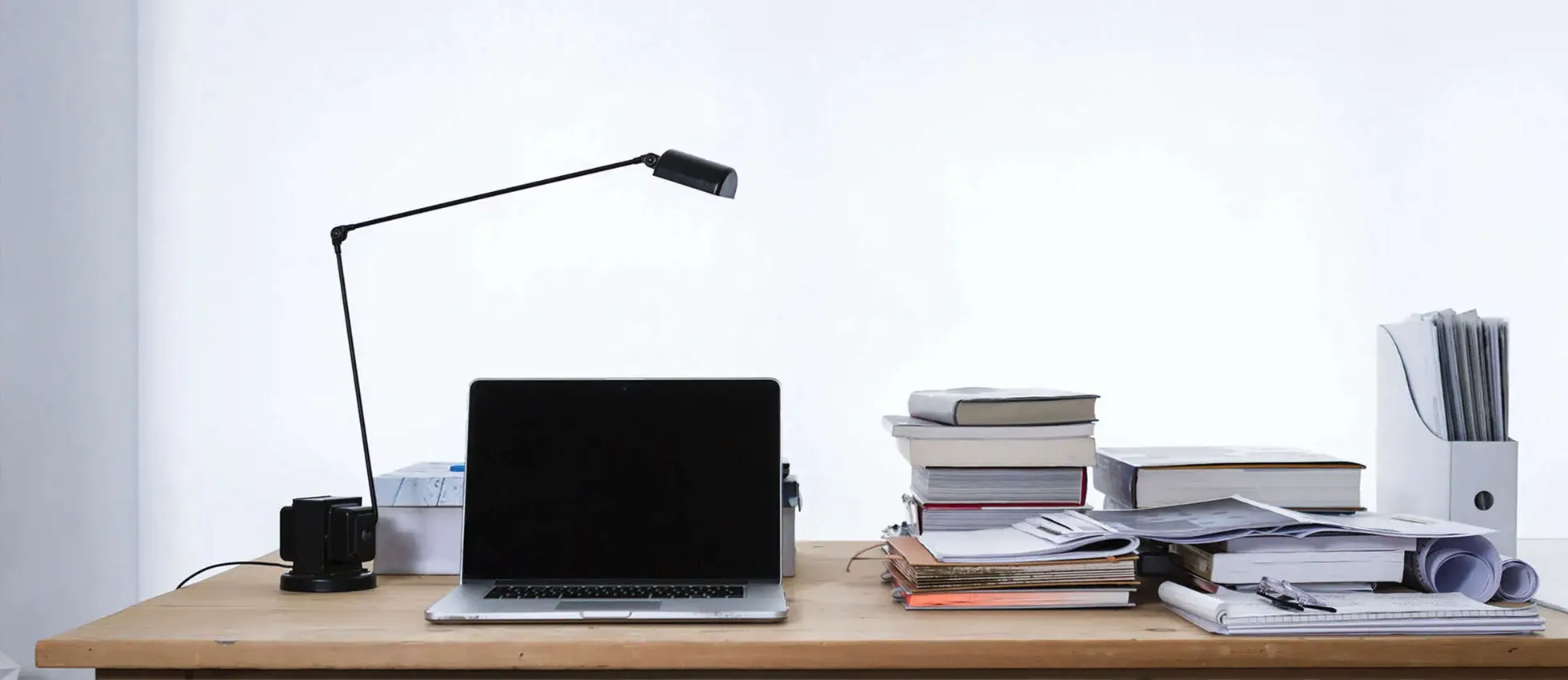 an image of a laptop at a desk