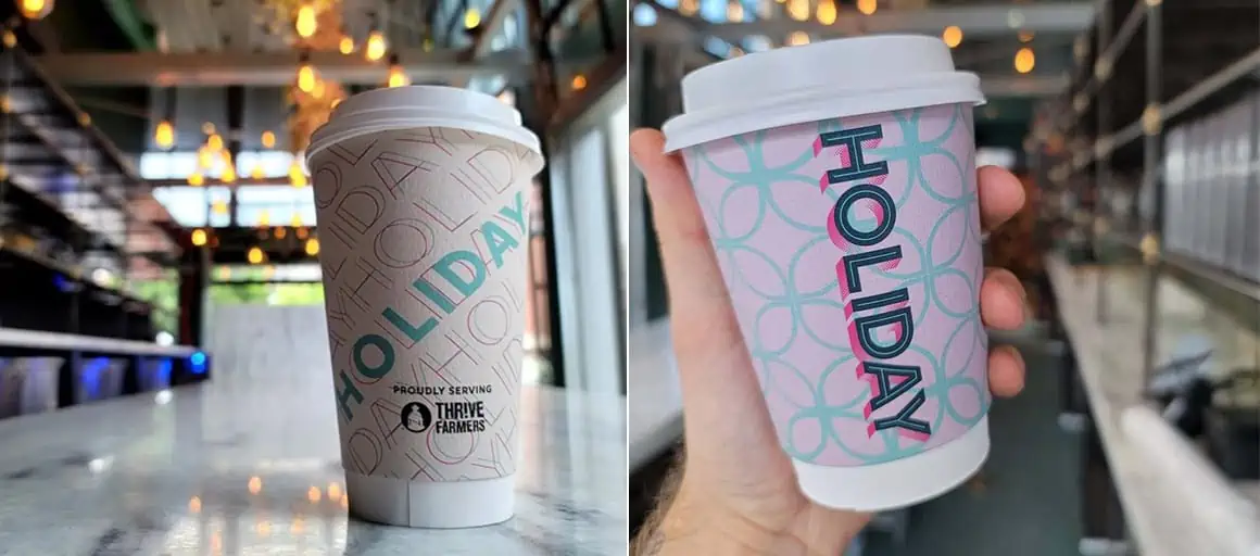 an image of coffee cups in a coffee shop