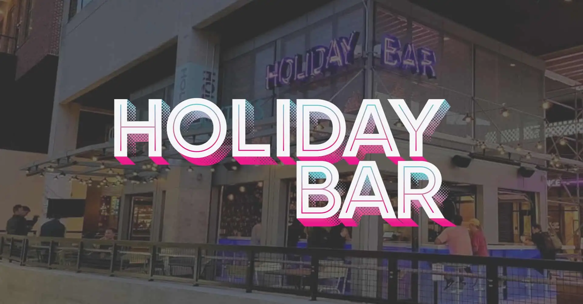 an image of the holiday bar logo