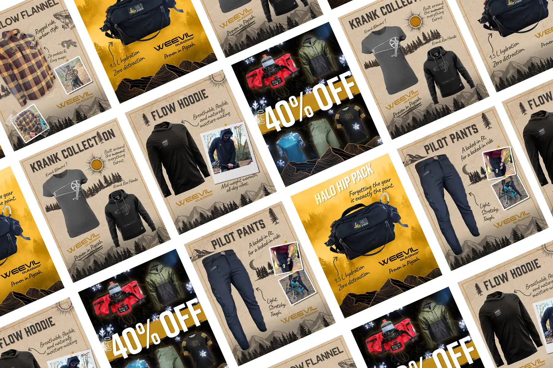 an image of weevil outdoors social posts and ads