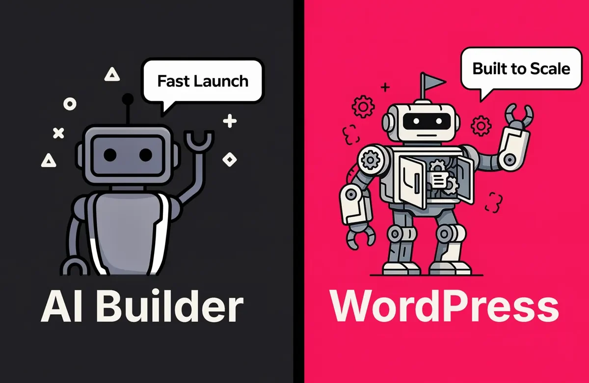 AI Website Builder vs WordPress: Which Is Better for Long-Term Business Growth?