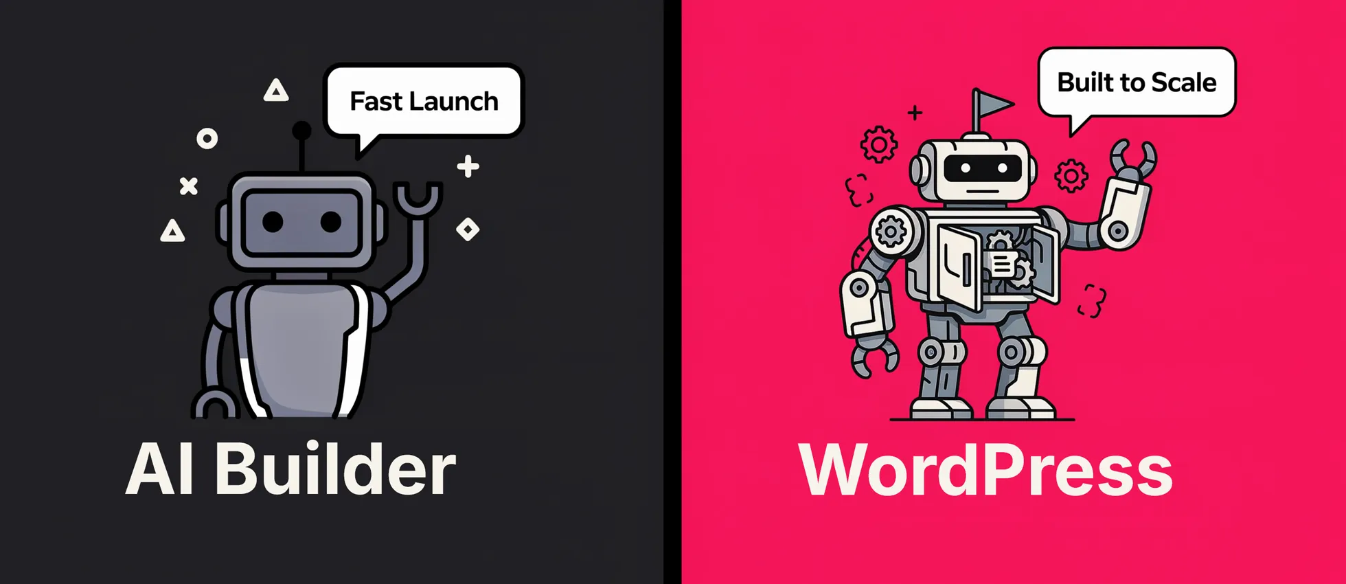 AI Builder vs WordPress builder